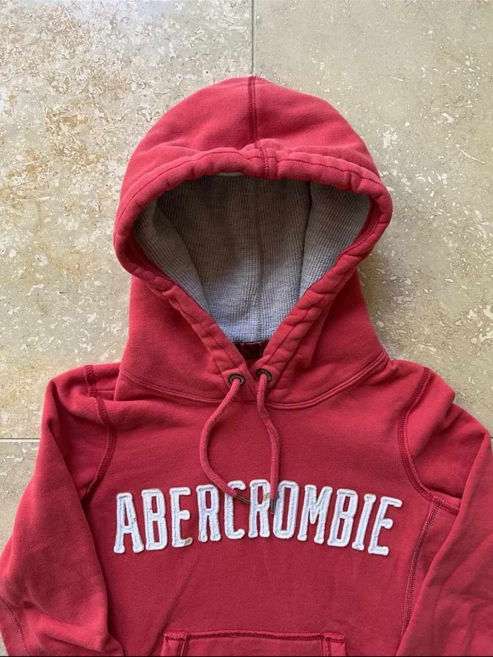 Abercrombie & Fitch Women's Pink Pullover Femme Hoodie Sweater Size XS - Picture 2 of 3